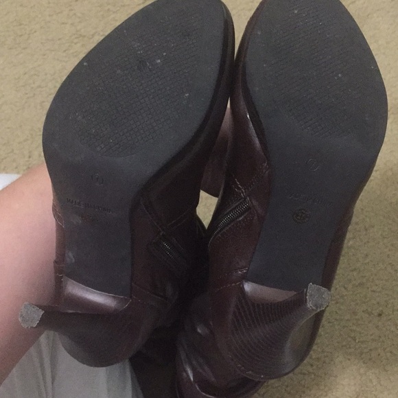 Worthington Brown High Heel Boots 👢 - Picture 5 of 5